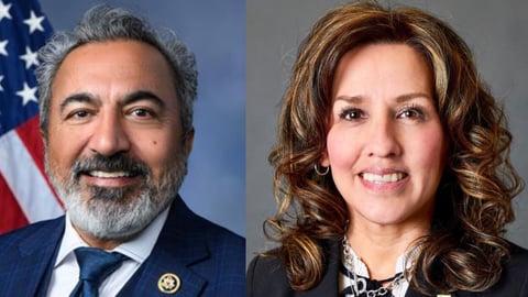 Rep. Ami Bera and Sacramento County Supervisor Rosario Rodriguez