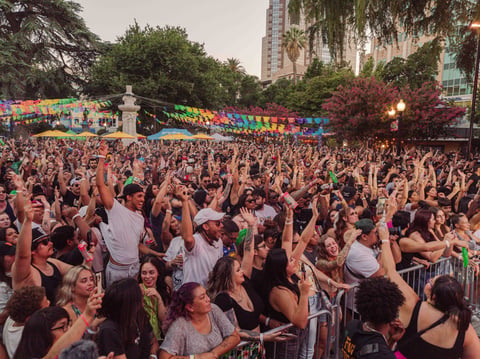Concerts in the Park will be held at Cesar Chavez Park from May to the end of June.