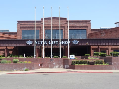 The historic Blue Diamond Growers manufacturing plant in Midtown Sacramento.