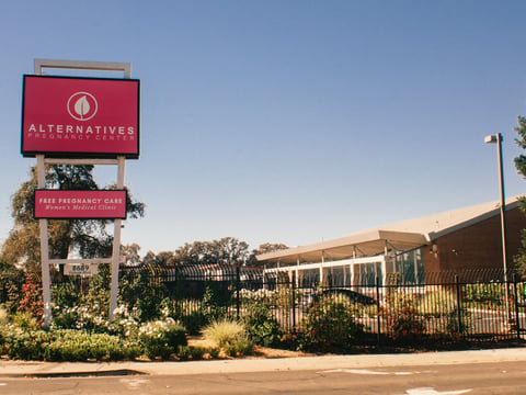 The Alternatives Pregnancy Center at 8689 Folsom Blvd. on Oct. 29, 2025.