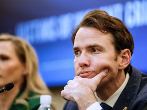 Rep. Kevin Kiley (R-CA) listens to testimony as the House Judiciary Subcommittee on Oversight holds a field hearing on violent crime in Charlotte, N.C., Monday, Sept. 29, 2025.
