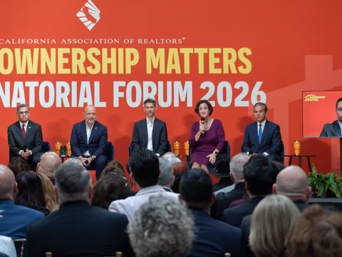 Candidates for California Governor face off at a forum hosted by the California Realtors Association in downtown Sacramento. March 5, 2026