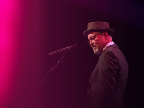 Musician Rubén Blades' new album contains jazz and rumba.