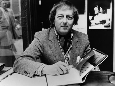 André Previn in a 1979 photograph taken in London. Previn died February 28, 2019 in Manhattan, at the age of 89.
