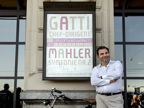 Daniele Gatti had a short tenure as the chief conductor of the Royal Concertgebouw Orchestra in Amsterdam.