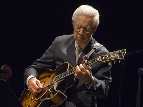 Jazz guitarist Kenny Burrell, in an undated photo.