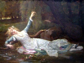 Ophelia by Alexandre Cabanel