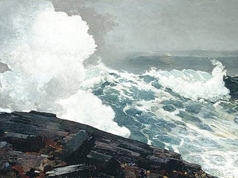 Winslow Homer's "Northeaster"