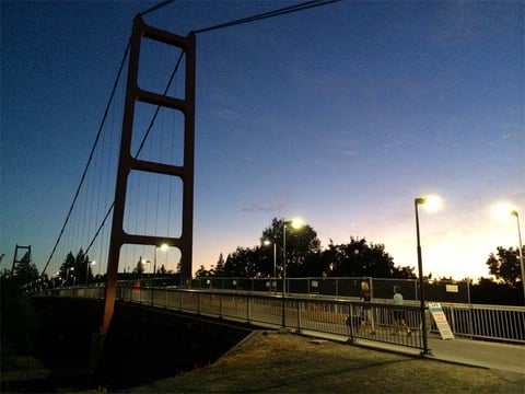 The Guy West Bridge is getting a major facelift, and will be closed most of next weekend. The bridge already has new, LED lighting, and will be getting a fresh coat of paint in the months ahead.