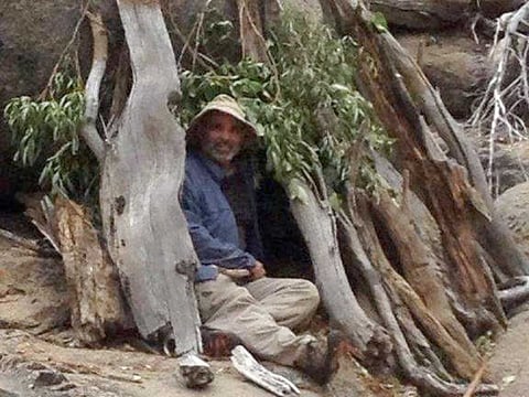 Mike Vilhauer was stranded in the California wilderness for five days without food. 