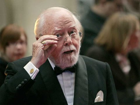 British actor, director, producer, filmmaker and entrepreneur Richard Attenborough, seen here in 2008, has died. He was 91.
