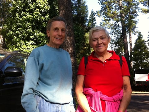 Tilly Holtrop and Violet Jakob have lived just down the street from one another for more than a decade, but had never met. As evacuees from the King Fire, the two immigrants struck up a fast friendship and find they have plenty in common.