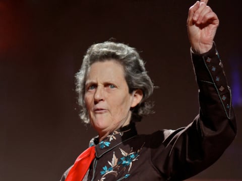 Temple Grandin at TED 2010.