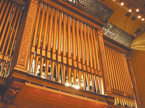 The organ in Boston's Symphony Hall