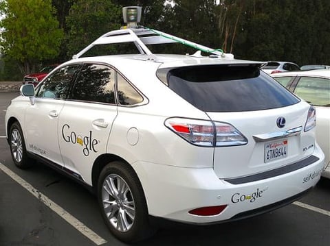 A Google self-driving car
