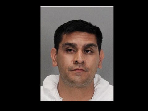 This Sunday, July 19, 2015 booking image released by the Santa Clara County Sheriff's Department shows Martin Martinez. Martinez was arrested on Sunday in San Jose, for the murders of two women and three children in Modesto.