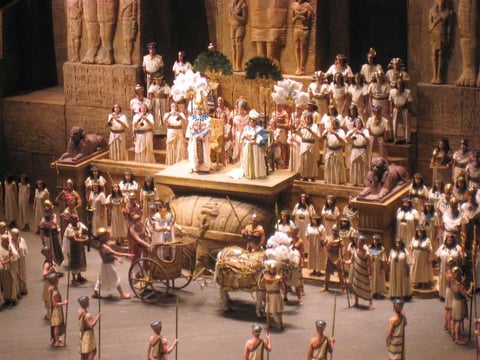 Triumphal March from Verdi's "Aida" at the Verona Opera (2012)