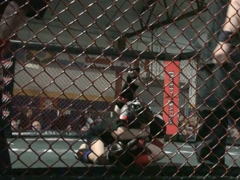 This picture was taken from video of a May mixed martial arts youth pankration event in Sacramento.