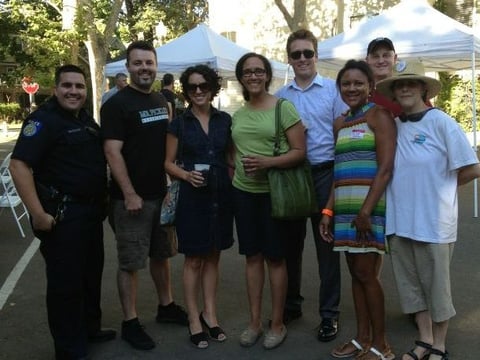 From a 2012 National Night Out event in Downtown Sacramento.