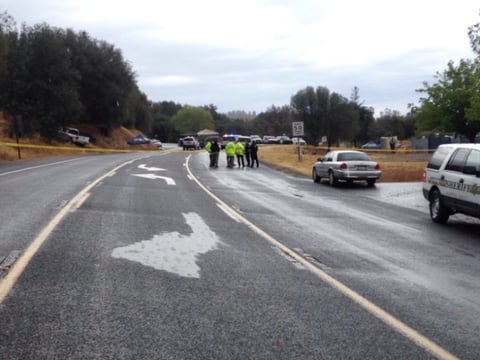 A Mariposa County Sheriff's deputy is in the hospital after being shot by a suspect deputies say was driving erratically.