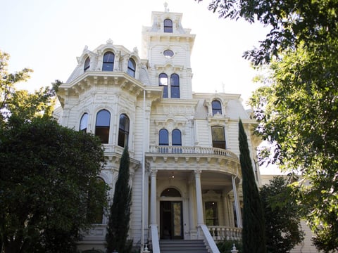 The Governor's Mansion is located at H and 16th streets in Midtown Sacramento.