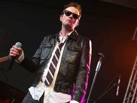 Scott Weiland and the Wildabouts perform at the Rachael Ray Feedback Party at Stubb's during South By Southwest on Saturday, March 21, 2015, in Austin, TX.