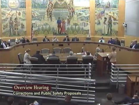 The Calif. Senate Budget Committee meets Wednesday at the state Capitol to review two proposals for complying with the federal court order to reduce overcrowding in the state's prison system.