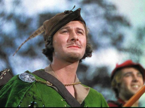 Errol Flynn in The Adventures of Robin Hood (1938)