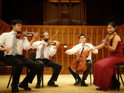 The Telegraph Quartet play at Sacramento State on Feb. 17.