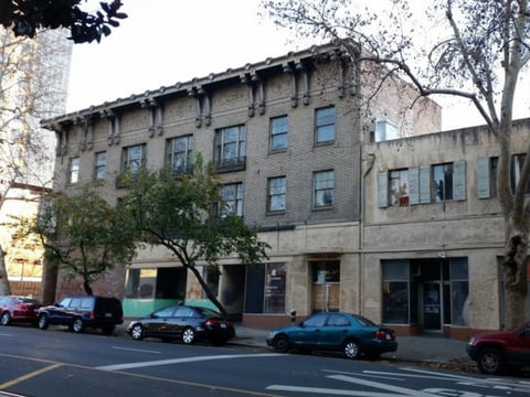 This property on L Street in Downtown Sacramento is where the Sacramento Kings have exercised an option to buy city-owned properties on the 800 blocks of L and K.