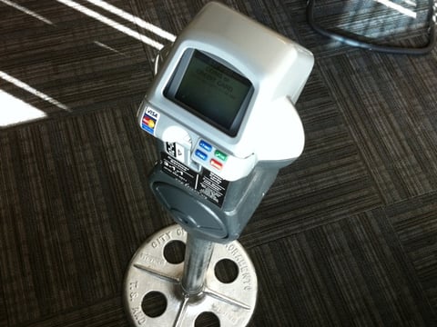 This picture of a "smart" meter prototype was taken in 2013.