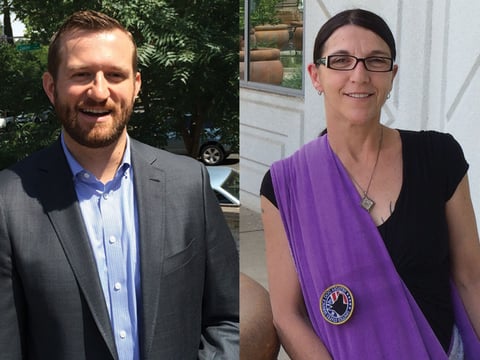 Steve Hansen and Susan "Sioux" Colombe are running for the District 4 seat on the Sacramento City Council.