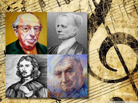 Aaron Copland & Sister Ann Lee, Thomas Tallis & Ralph Vaughan Williams
