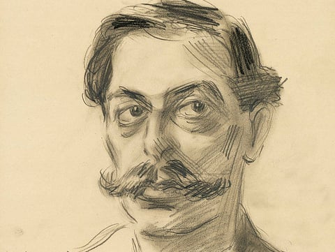 A drawing of Enrique Granados by David Santsalvador from 1936.