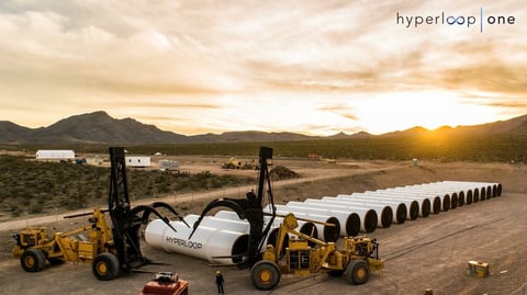 Tech startup Hyperloop One is trying to build a new mode of transportation that would involve pods moving at very high speeds through a tube. It will be testing part of its technology on Wednesday in the Nevada desert.