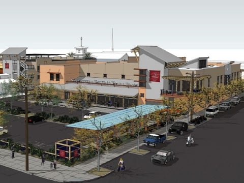 Artist's rendering of new Sacramento Natural Foods Co-Op