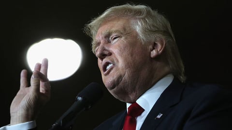 Republican presidential nominee Donald Trump is set to talk about his economic and tax plans this afternoon in Detroit, Mich.