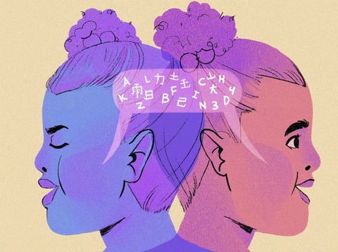 Bilingual student