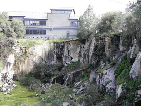 Big Gun Quarry in Rocklin - the site of a proposed adventure park featuring zip lining, rock climbing and other outdoor activities. 