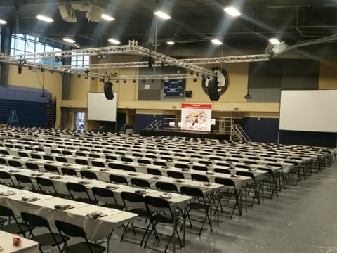 Central Catholic High School in Modesto is the setting for a Vatican-led conference, which kicked off Feb. 16, 2017. 