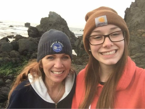Kelly Ercolini and daughter Annie McClanahan-Calvert. McClanahan-Calvert was reported missing from a church in the northernmost part of Yuba City April 5th. 