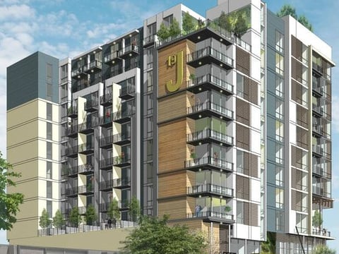Construction started this week on 19J, a new 11-story mixed-use project at 19 and J streets in midtown Sacramento.