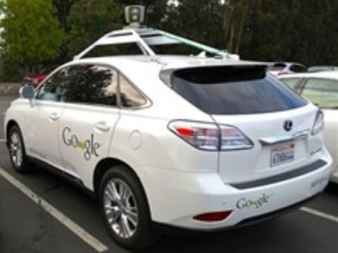 Google's driverless car.