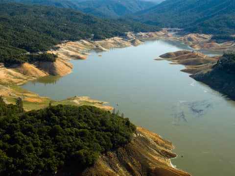 Lake Oroville is also known as Lake Edmonston, a reservoir in Butte County, Calif.