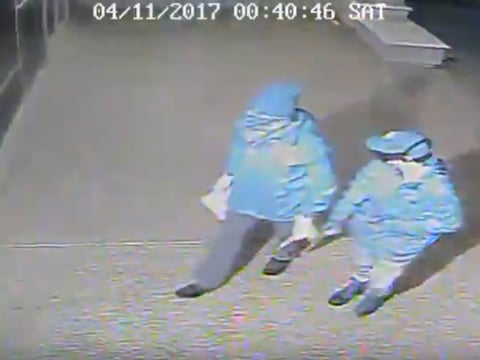 Image from surveillance video of a possible hate crime Nov. 4, 2017, at Temple Or Rishon, a Jewish Synagogue in Orangevale.