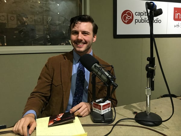 Capital Public Radio jazz announcer Devan Kortan.