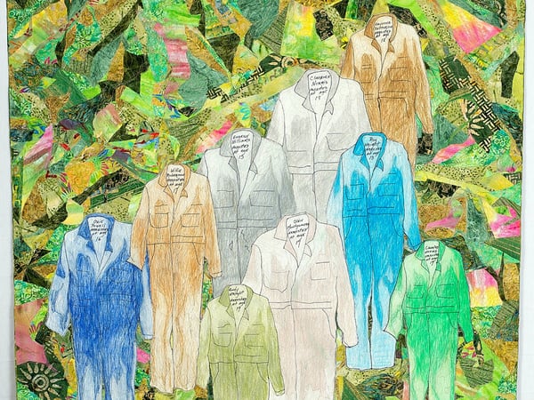 “The Scottsboro Boys—The Arrest,” 2012, by Patricia Montgomery