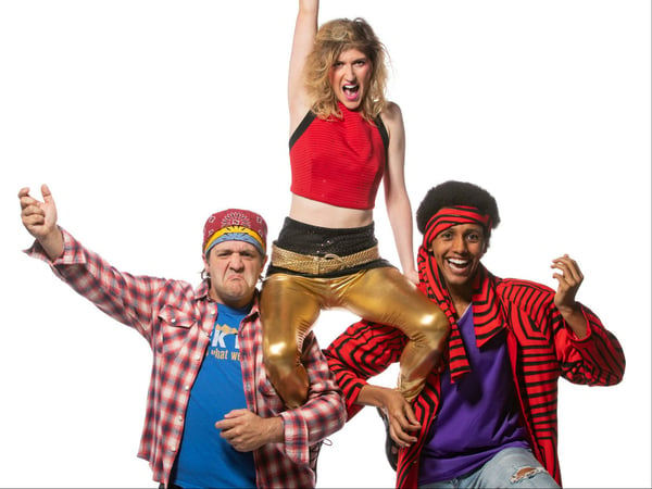 The B Street Theatre's production of "Airness" runs through June 10 at The Sofia.