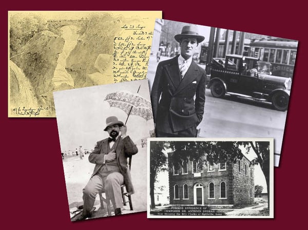 Postcards from Mendelssohn & Dvorak, snaps of Debussy & Gershwin