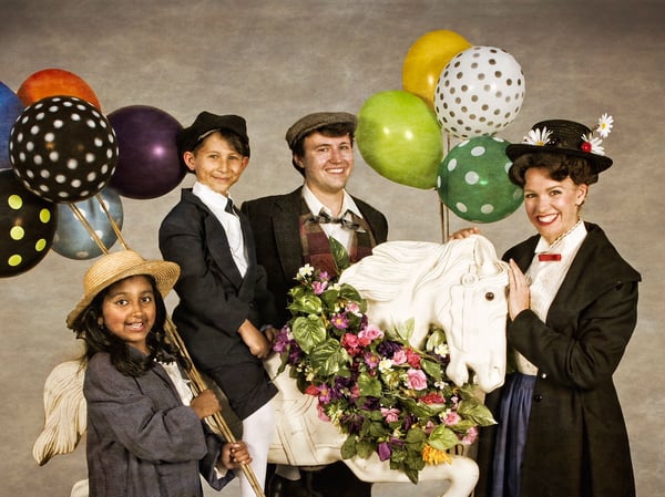 The cast of the Fair Oaks Theatre Festival's summer production of "Mary Poppins."